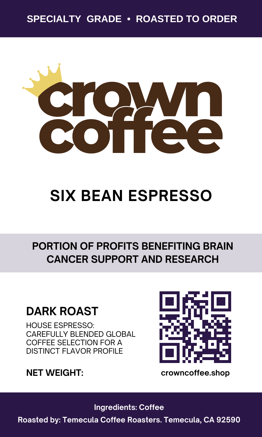 Six Bean Espresso Blend